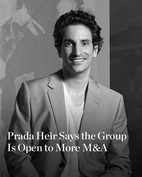 bertelli prada amanti|Prada Heir Says the Group Is Open to More M&A.